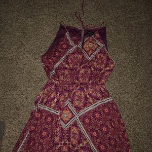 multi colored midi dress!!